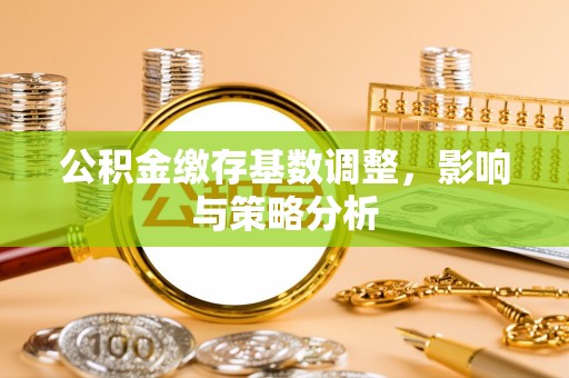 磁县公积金缴存基数调整，影响与策略分析