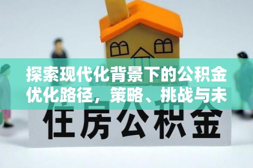磁县探索现代化背景下的公积金优化路径，策略、挑战与未来展望