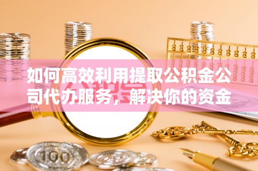 磁县如何高效利用提取公积金公司代办服务，解决你的资金难题