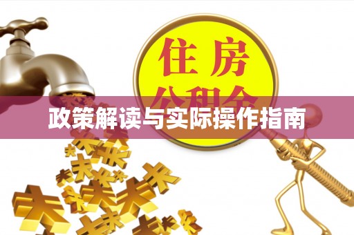 磁县政策解读与实际操作指南
