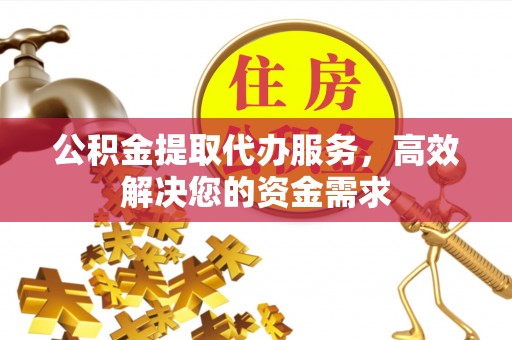 磁县公积金提取代办服务，高效解决您的资金需求