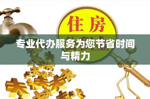 磁县专业代办服务为您节省时间与精力