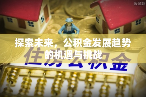 磁县探索未来，公积金发展趋势的机遇与挑战